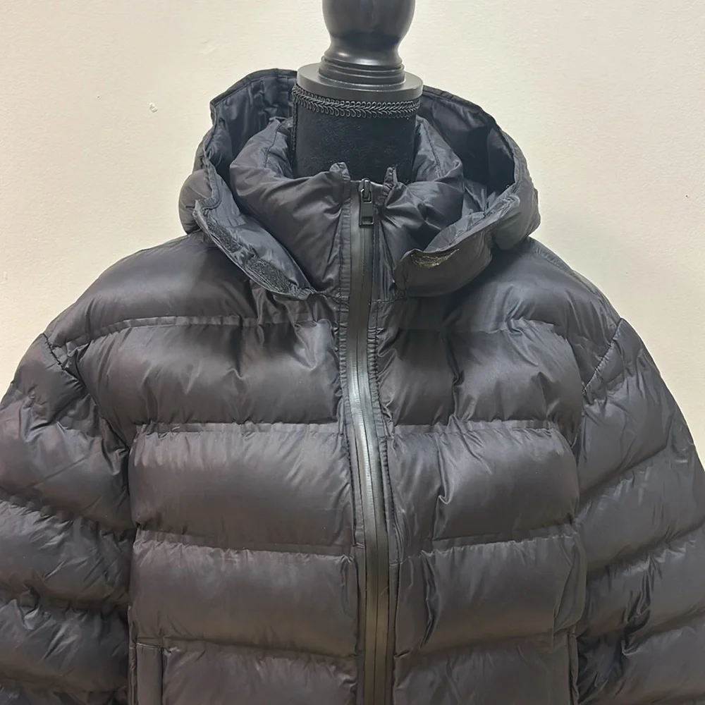Zara Black Puffer Jacket, Size M - Picture 2 of 11